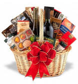 Premium Wine and Gourmet Gift Basket $149.95 Same Day Delivery To Aurora