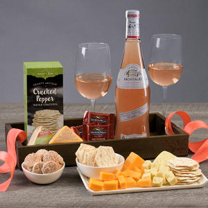 Rose Wine Gift Crate 69.99