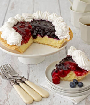 Very Berry Cheesecake Pie
