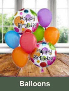 Balloon bouquets for birthdays and celebrations