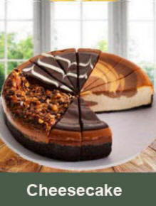 Cheesecake delivery for birthdays and celebrations